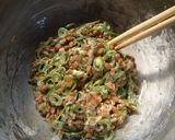 **和風ライスバーガーin納豆天**作り方2写真