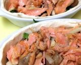 鮭と野菜の豆腐クリームの和風グラタン作り方3写真