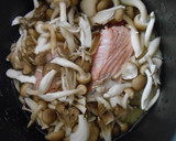 きのこと秋鮭の炊き込みご飯作り方8写真