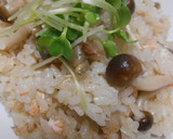 きのこと秋鮭の炊き込みご飯作り方12写真