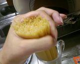 市販ソースをアレンジ☆明太クリームパスタ作り方2写真