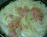市販ソースをアレンジ☆明太クリームパスタ作り方4写真