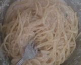 簡単！とろける豆腐のたらこクリームパスタ作り方4写真