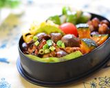 郷土の味わい♪豚肉の朴葉味噌焼き弁当✿作り方7写真
