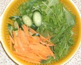 もちっ！ぷりっ！豚トロと野菜のサラダ作り方4写真
