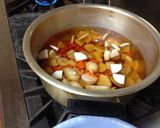 芋煮とろける酒粕入り作り方3写真
