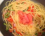 ☆ゴーヤ入り たらこパスタ☆作り方3写真