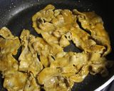 豚バラ肉のディアブルソース丼☆おくら添え作り方2写真