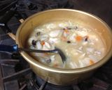 だんご汁とろける酒粕風味作り方7写真