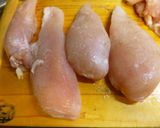 鶏ハム(酵素を考えて調理)作り方1写真