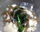 甘めの白和え＊ほうれん草とこんにゃく＊作り方4写真