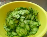 便利！きゅうりの甘酢漬け作り方1写真