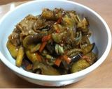 家族みんなで茄子の味噌炒め!作り方8写真