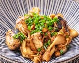10分！ご飯が進むさば缶ときのこ甘辛生姜炒め作り方8写真