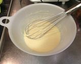 水菜とチーズのお好み焼き作り方2写真