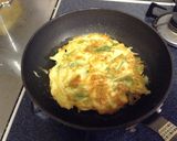 水菜とチーズのお好み焼き作り方6写真