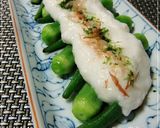 山芋擦って*オクラの山かけ作り方5写真