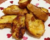 フランスパンdeフレンチトースト♡作り方2写真