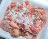 フライパンひとつ鶏肉ときのこのクリーム煮作り方1写真