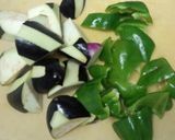 ナスとピーマンの甘みそ作り方1写真