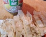 乾燥湯葉ときゅうりカニかまのごまだれ味作り方3写真