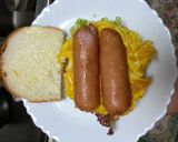 お食事系！ウィンナーオムレツサンド作り方4写真