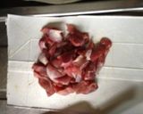 砂肝とキャベツのオイスターソース炒め作り方1写真