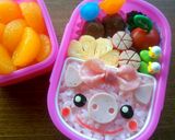 キャラ弁♪くまさんお弁当作り方10写真