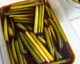 にんにくの芽甘醤油漬け（마늘장아찌）作り方4写真