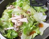 レタスの中華炒め☆ツナとしめじ入り作り方5写真