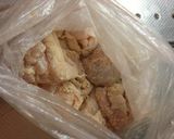 鶏から揚げにネギ塩タレをかけて作り方2写真