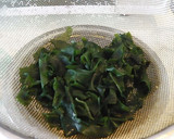 厚揚げとオクラとワカメの煮びたし♬作り方3写真