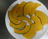 カボチャ☆ベーコンチーズ焼き作り方1写真