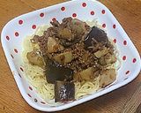 秋味のボロネーゼ作り方5写真