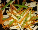 こかぶの甘味噌炒め作り方3写真