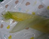 激甘！とうきび★レンチン★塩氷水にドボン作り方1写真