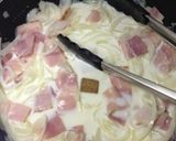 簡単!!カルボナーラ風スープうどん☆作り方5写真