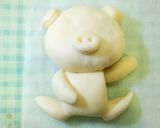 お座りブタさんのパン作り方10写真