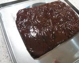 チョコレートシロップで♪折り込みシート作り方8写真