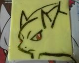 ミュウツー～ポケモン・キャラ弁～作り方3写真