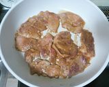 豚の味噌しょうが焼き丼作り方4写真