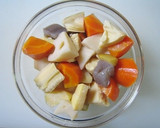 市販の野菜水煮を使って簡単♪筑前煮作り方1写真