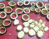 お家にあるもので茄子の肉詰めハンバーグ作り方4写真