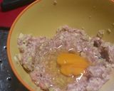 お家にあるもので茄子の肉詰めハンバーグ作り方10写真