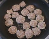 お家にあるもので茄子の肉詰めハンバーグ作り方13写真
