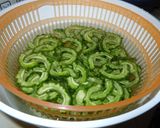 ゴーヤの塩焼きそば作り方3写真