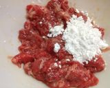 長いもとオクラの中華風炒め作り方3写真