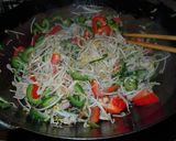 ゴーヤの塩焼きそば作り方6写真