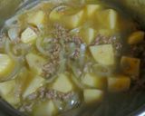 豚ひき肉のじゃがカレー煮作り方3写真