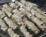 ちょーうま簡単!豚味噌大葉まき!作り方10写真
